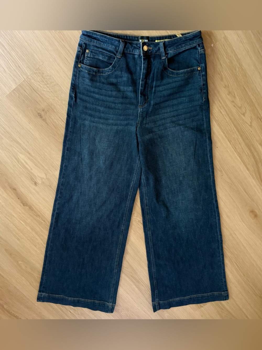Anthropologie Maeve Wide Leg Jeans Sz 31 Tall